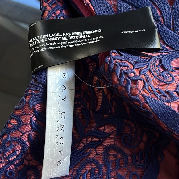 KAY UNGER NEW YORK
CLAUDIA WOMENS EMBROIDERED MAXI EVENING DRESS - Picture 13 of 14